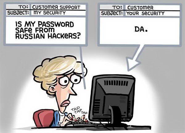 Password is safe from hackers