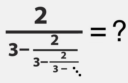 2/(3-x)=x 